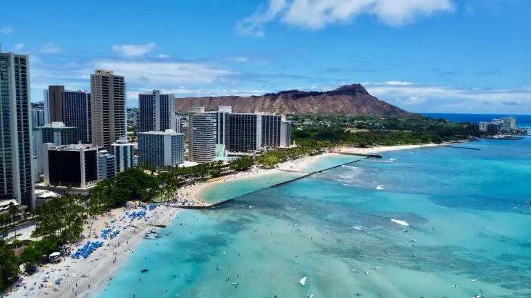 View of Waikiki Beach, Honolulu
