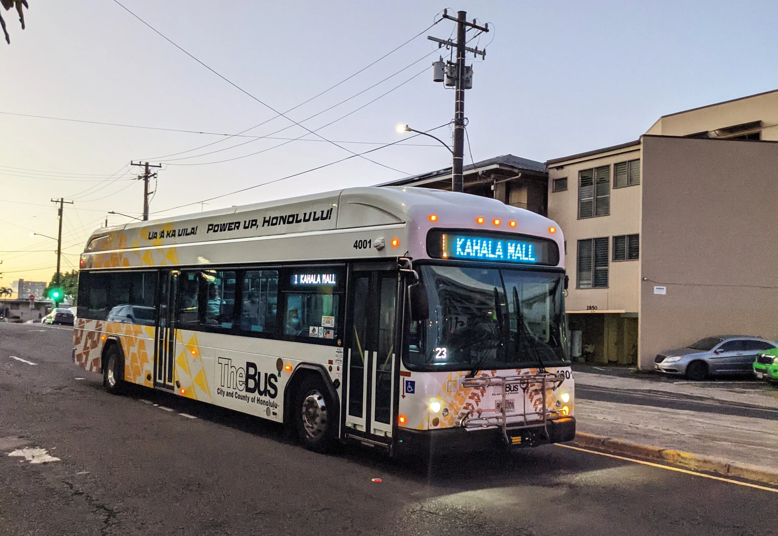 Electric TheBus, Honolulu