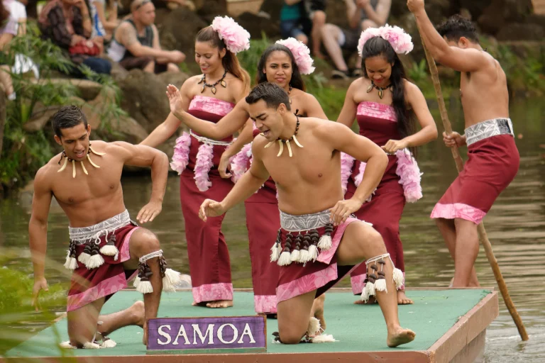 Polynesian Cultural Center Canoe Pageant