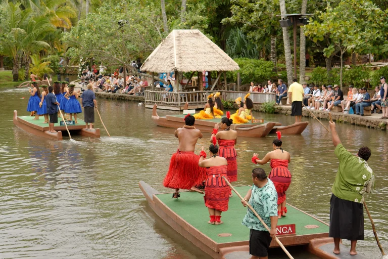 Polynesian Cultural Center Canoe Pageant