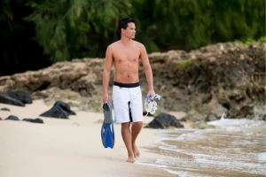 Snorkel Gear on the Beach