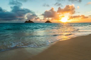 Sunrise at Lanikai Beach