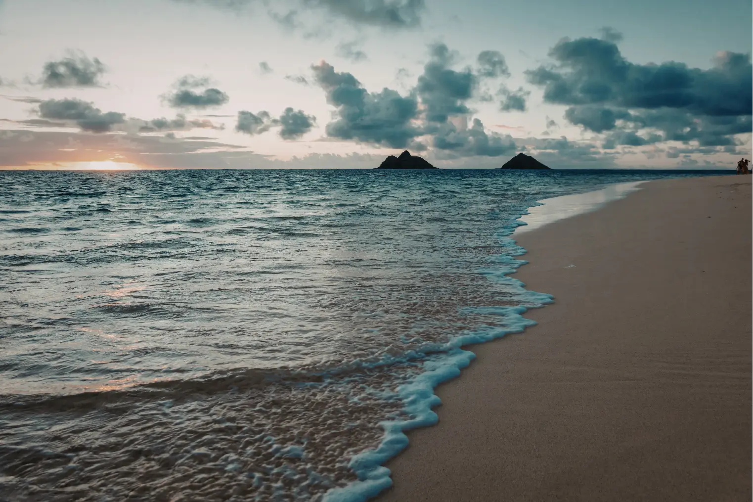 Sunset at Lanikai Beach