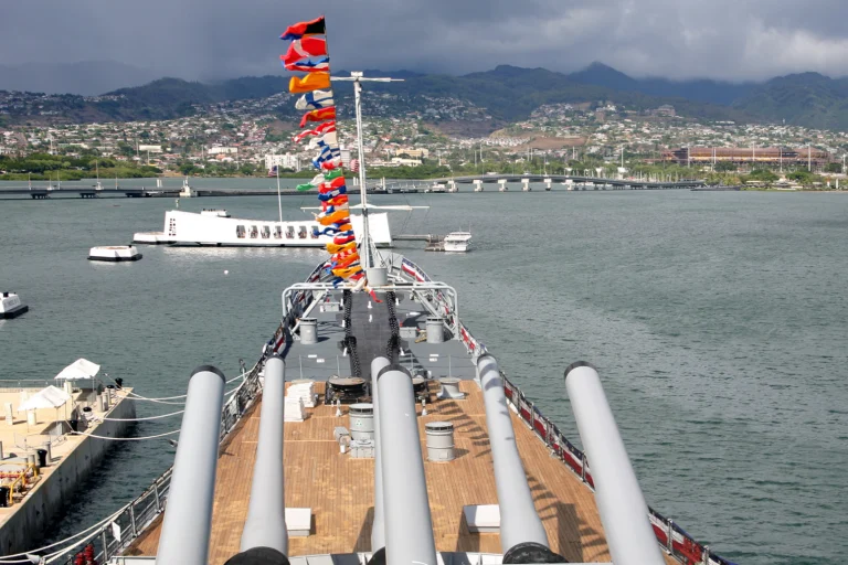 View from Ship in Pearl Harbor