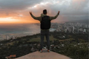 View from top of Diamond Head