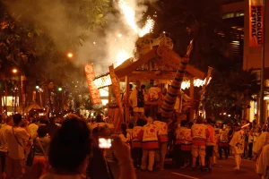 View of a Parade in Honolulu