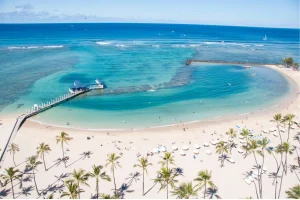 Waikiki Beach at Hilton Hawaiian Village