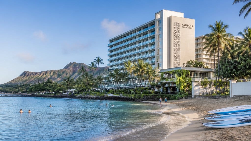 boutique beachfront calm waikiki stay