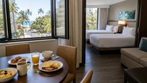 breakfast rooms beach distance
