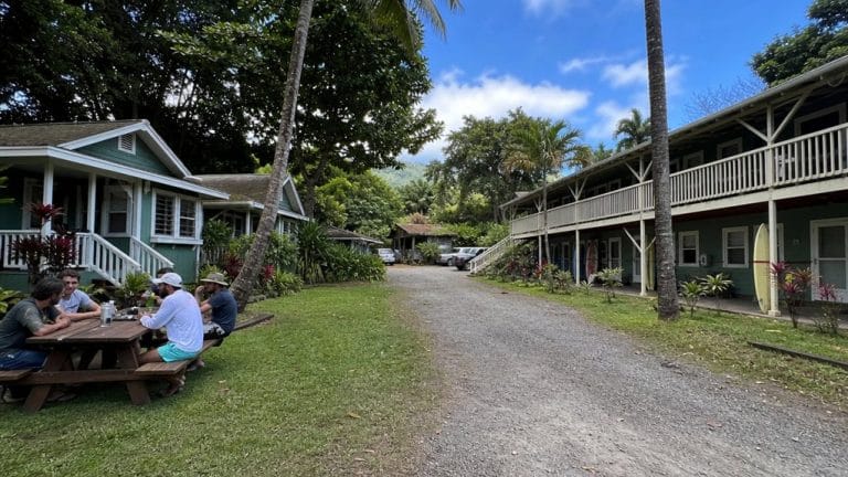 budget north shore backpacker stay