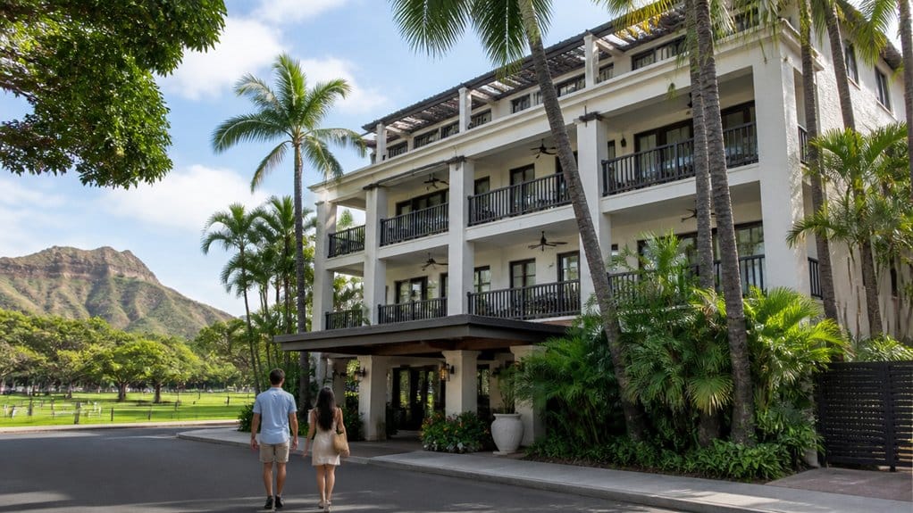 calm polished boutique honolulu retreat