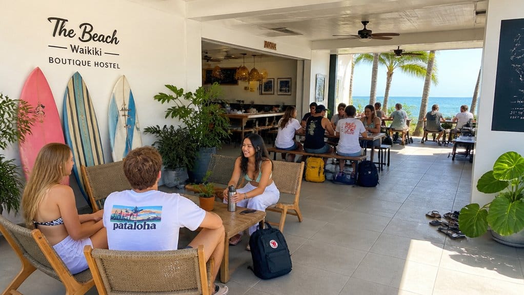 practical budget hostel near beach