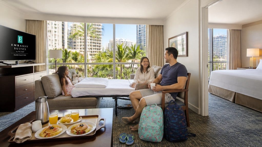 spacious family friendly waikiki base