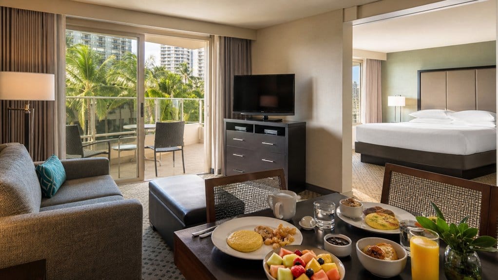 two room suites with breakfast