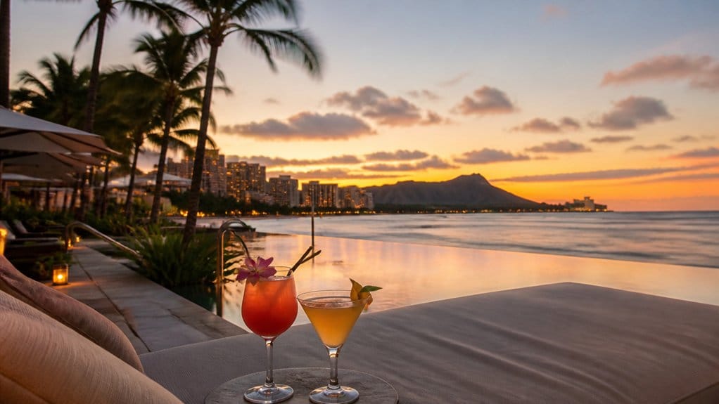 adults focused waikiki resort vibes