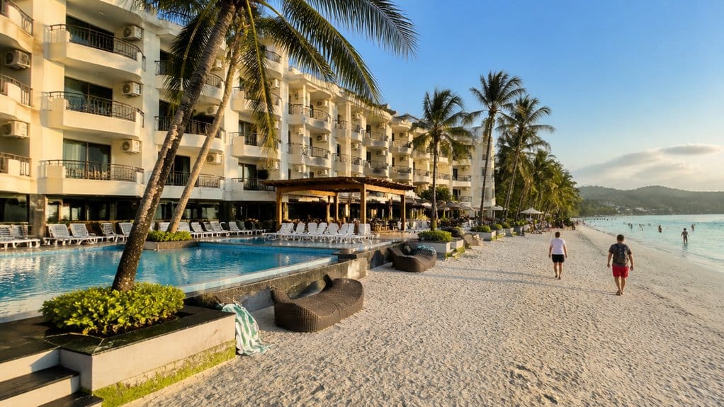beachfront convenience with tradeoffs