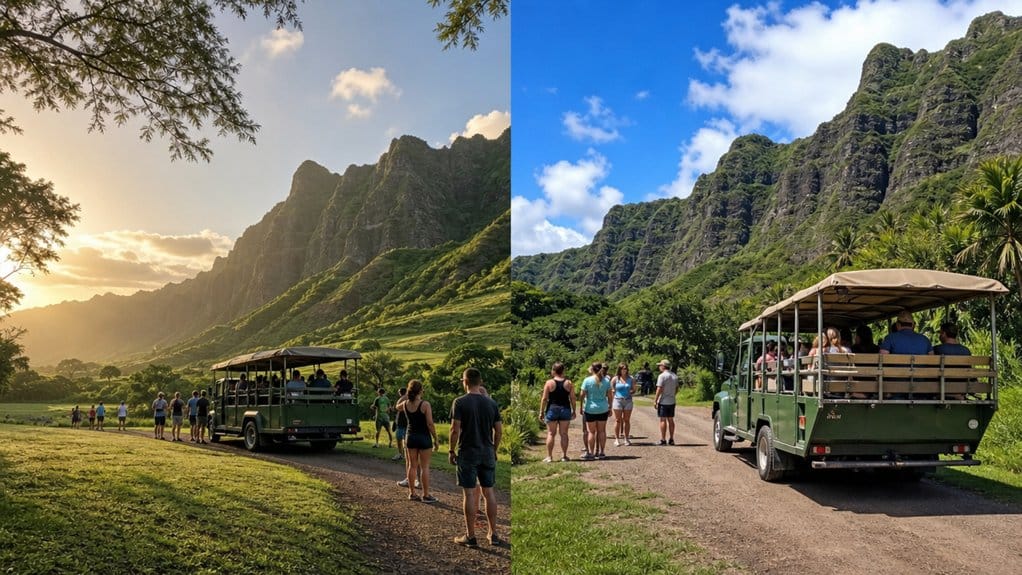 best time morning tours