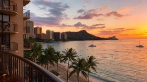 best waikiki sunset views