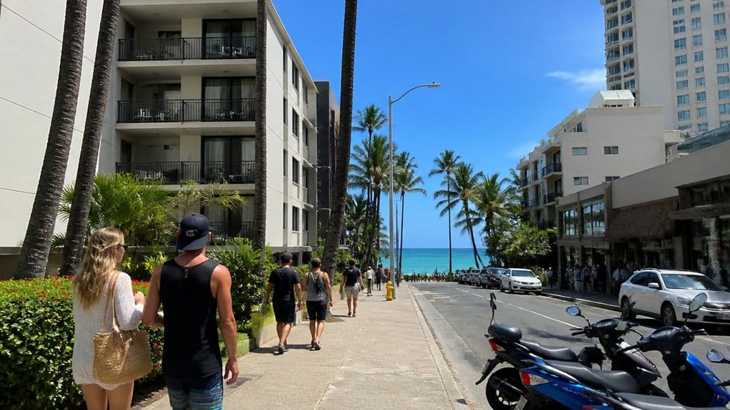 budget waikiki hotels near beach