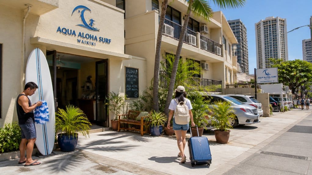 budget waikiki with rough edges