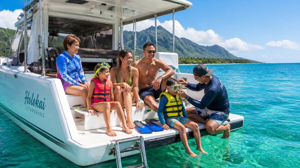 calm family focused private snorkeling