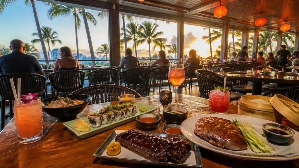 chic interactive fine dining experience