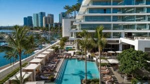 chic waterside urban resort