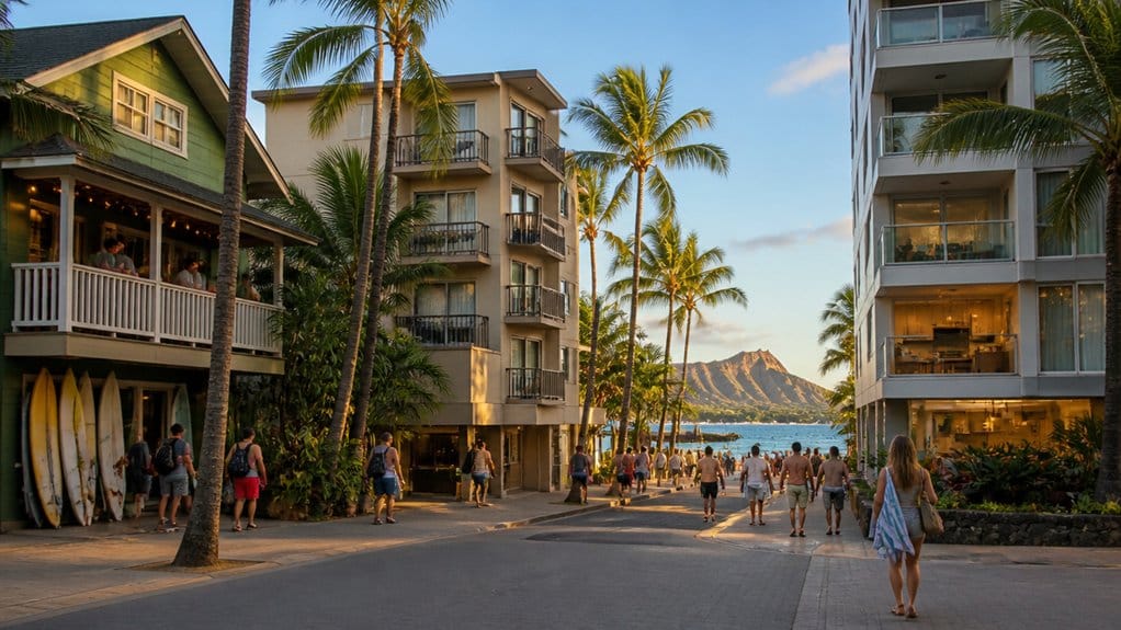 choose waikiki spot by beach