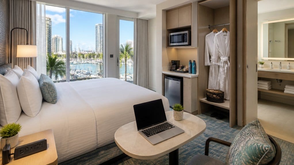 condo style rooms with amenities