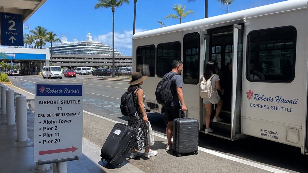 confirm exact honolulu cruise pier