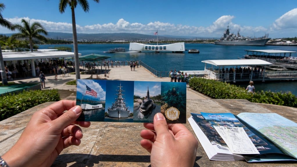 covers major pearl harbor attractions