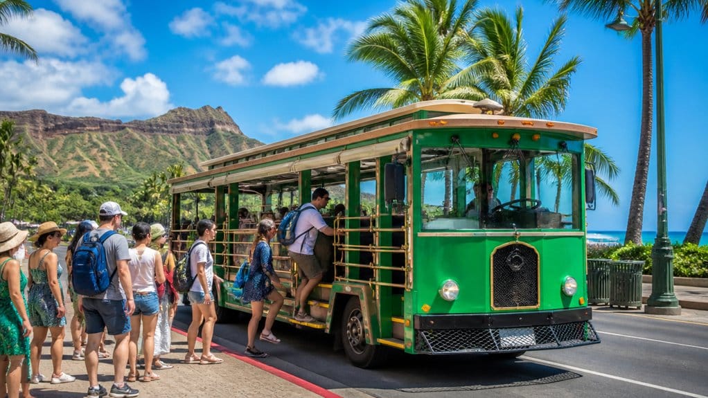 direct waikiki loop to diamond head