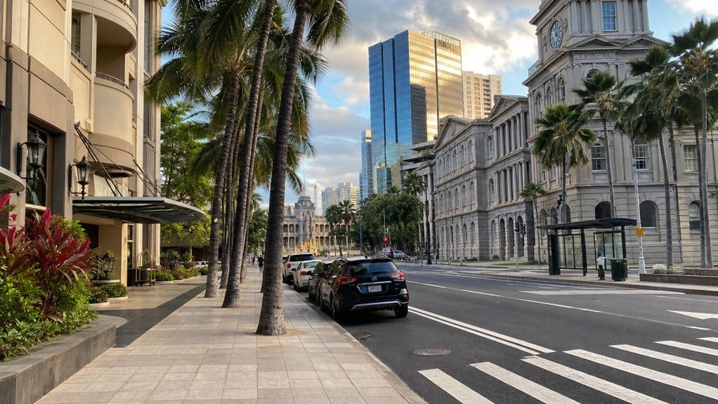 downtown honolulu historic transit access