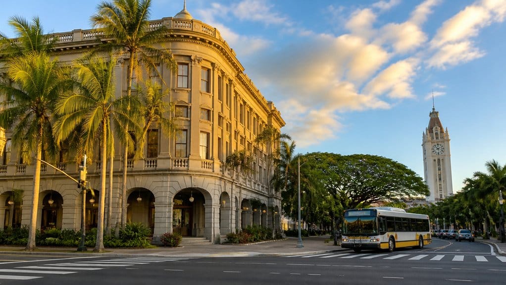 downtown honolulu historic walking hub