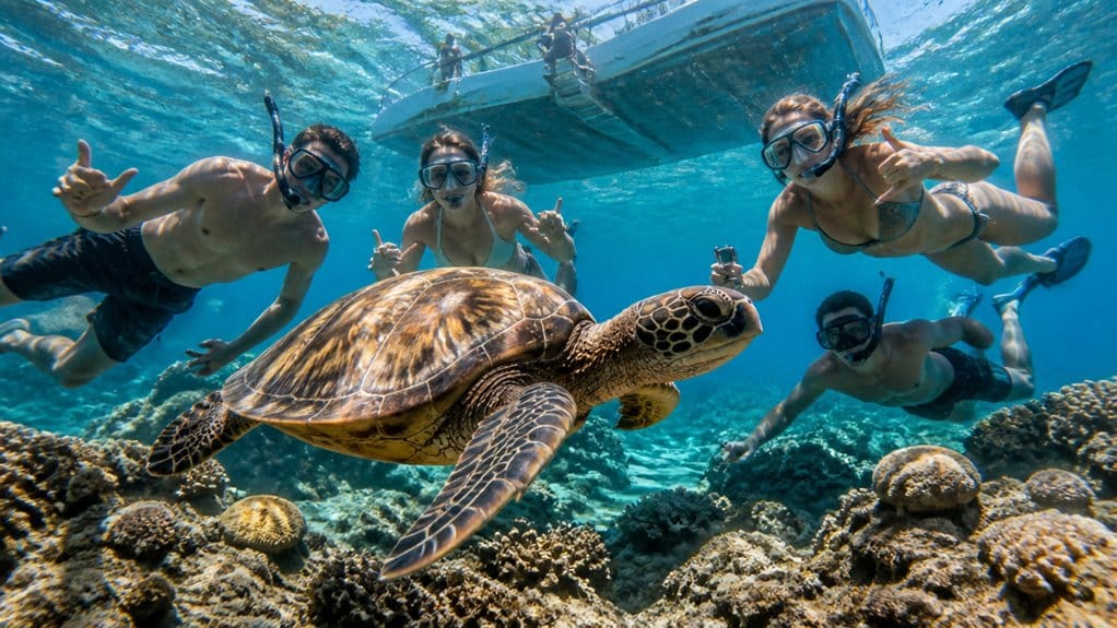 easy waikiki turtle snorkeling