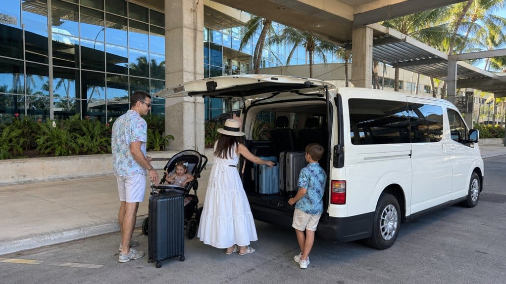 family friendly honolulu airport transfers