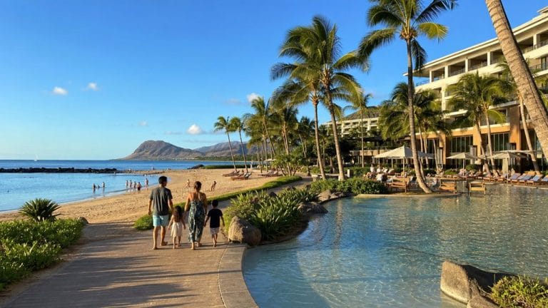 family friendly oahu beachfront resorts