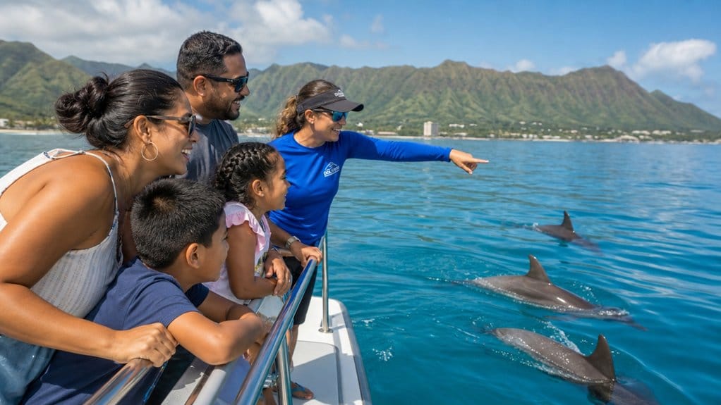 family friendly oahu dolphin tours