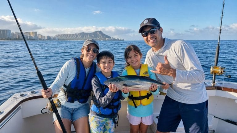 family friendly oahu easy fishing