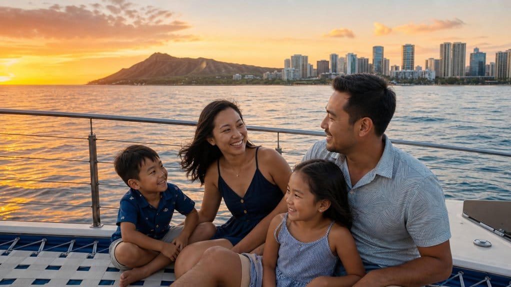 family friendly waikiki sunset cruises