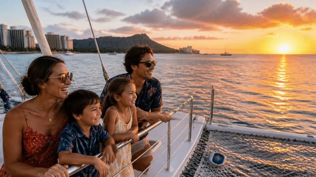 family friendly waikiki sunset cruises