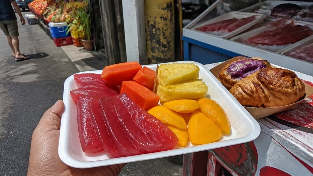 fresh fish fruit pastry tour