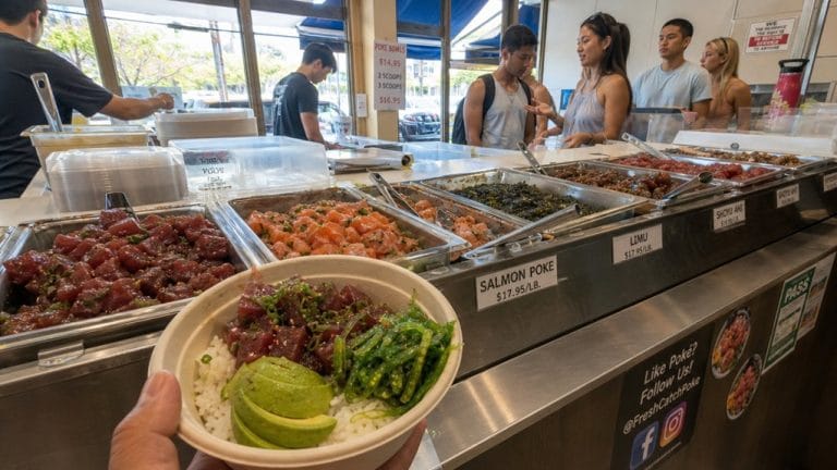 fresh pok in honolulu