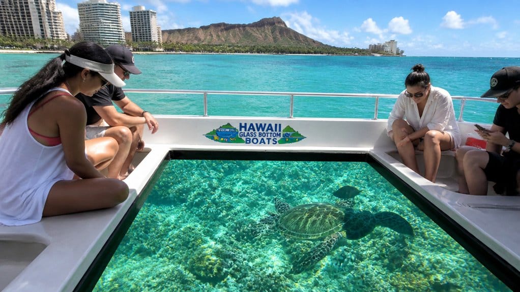 glass bottom waikiki marine views