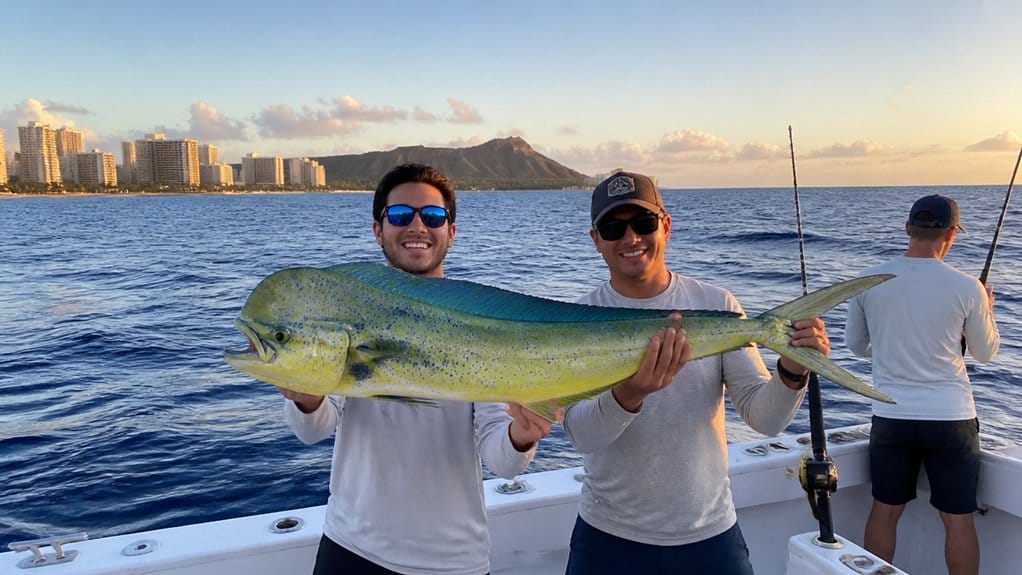 half day mahi off waikiki