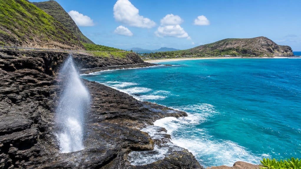 halona blowhole and hanauma bay