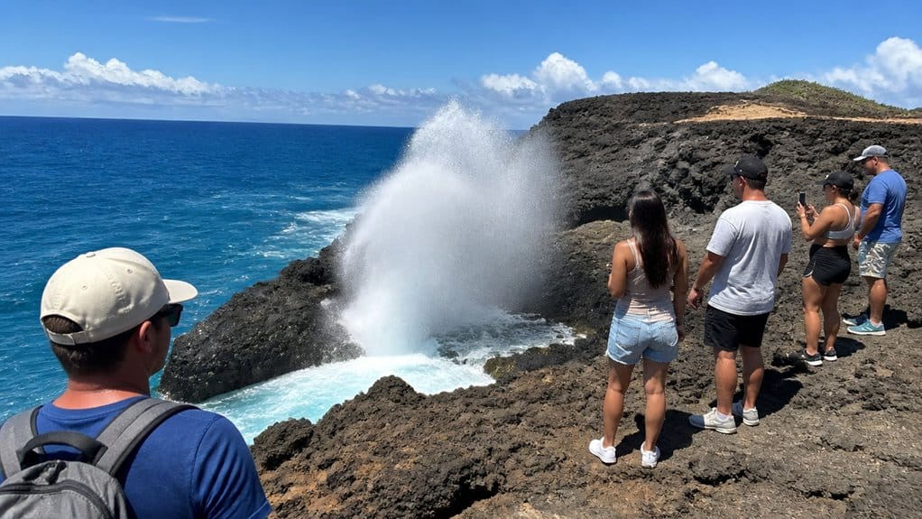 halona blowhole scenic stop