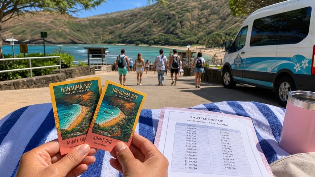 hanauma bay admission with transportation