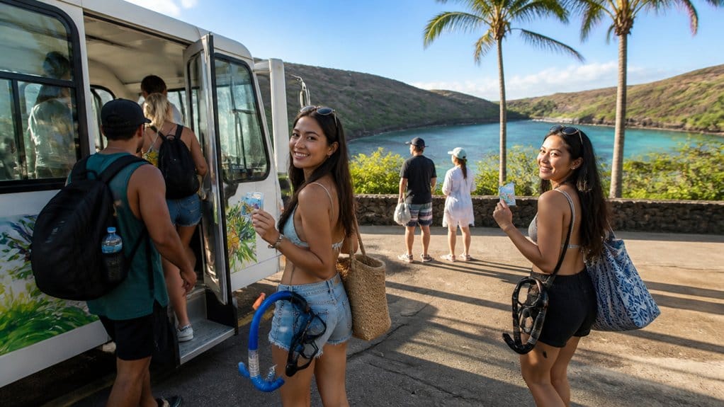 hanauma bay transport convenience