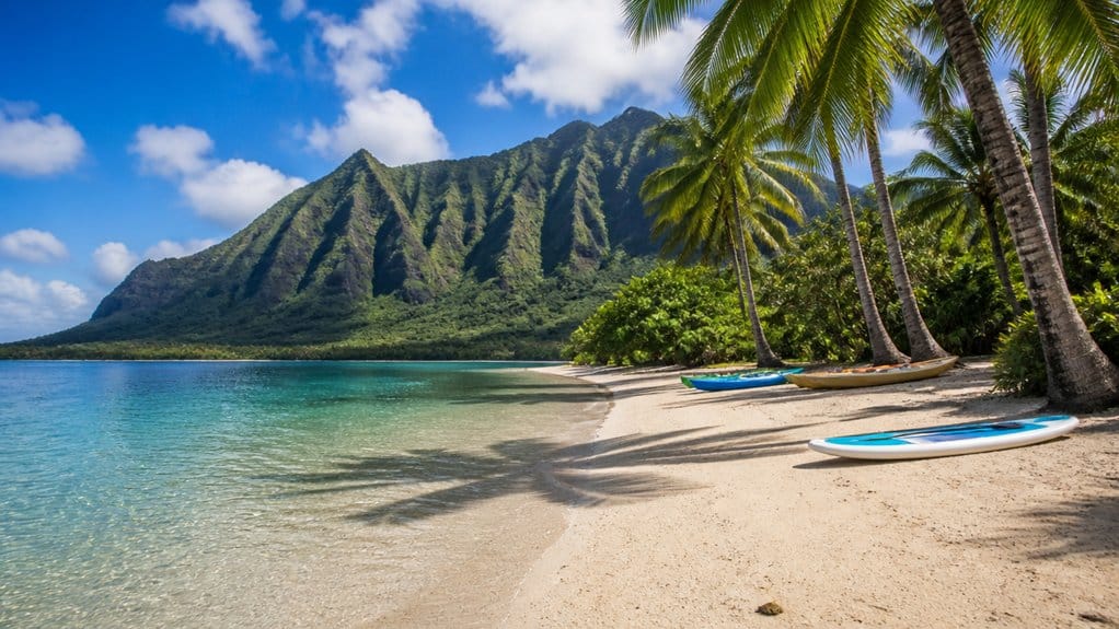 hidden beach at kualoa ranch